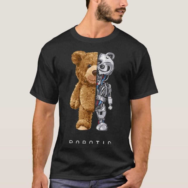 Camisa Robótica de Brinquedo de Urso Camisa Essenc (Frente)