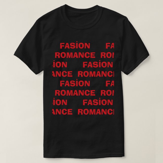 CAMISA ROMÂNTICA (Frente do Design)