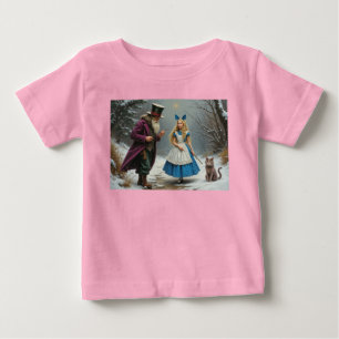 Camisa rosa bebê Winter Alice