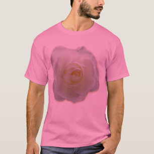 Camisa Rosa Branca Camisas Bonitas Rosa Unisex T-s