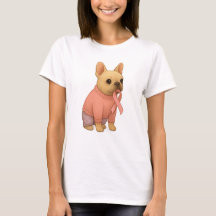 Camisa Rosa de Conscientização sobre o Câncer de M