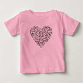 Camisa Rosa Doce do Coração