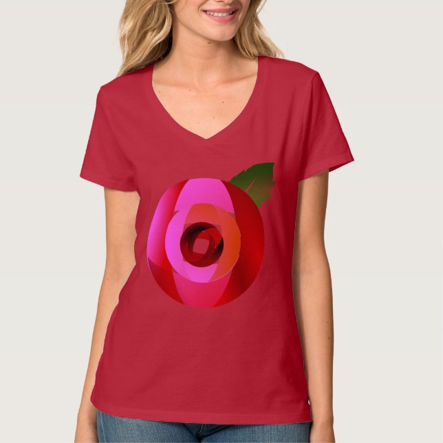 Camisa Rosa Moderna (Frente)