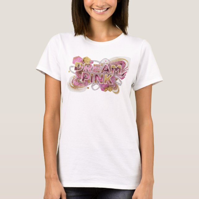 Camisa Rosa Sonho Rosa Legal Design (Frente)