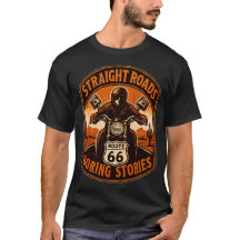 Camisa Rota 66 Histórias Enfadonhas em Estradas Re