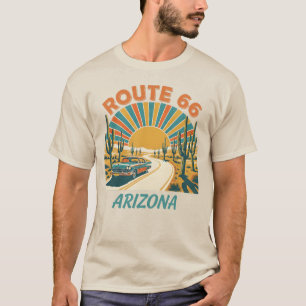 Camisa Route 66 Arizona Viagem Vintage