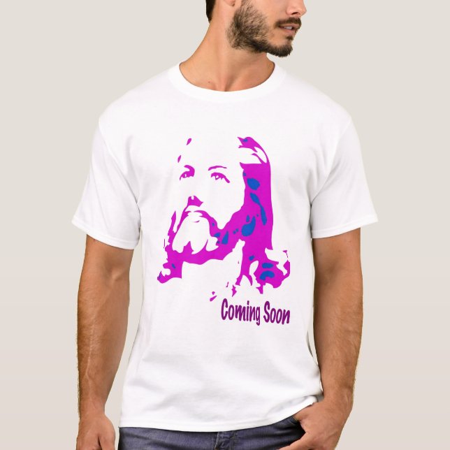 Camisa roxa de Jesus (Frente)