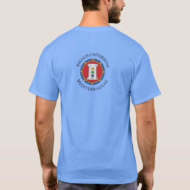 Camisa RUM azul (Verso)