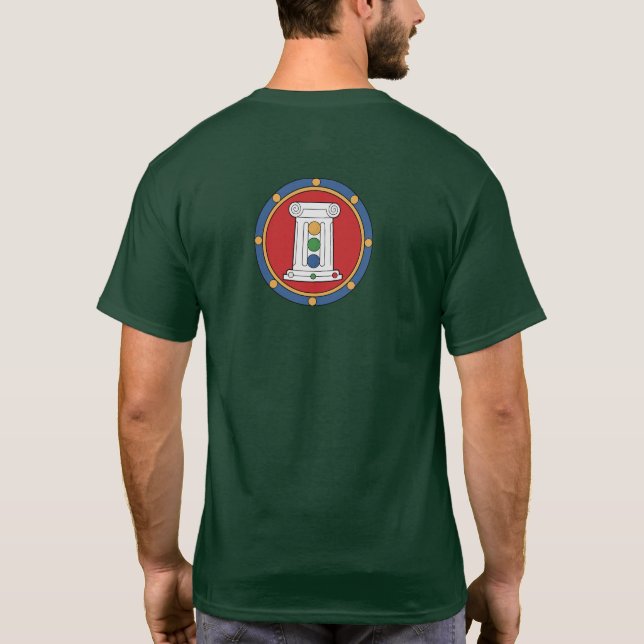 Camisa RUM verde (Verso)
