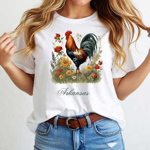 Camisa Rustica Galo de Frango Fazenda
