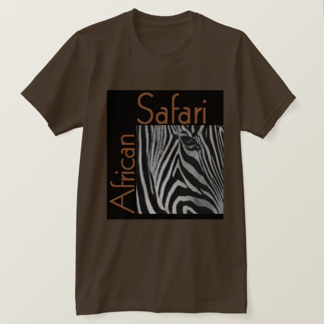 Camisa Safari Africana (Frente do Design)