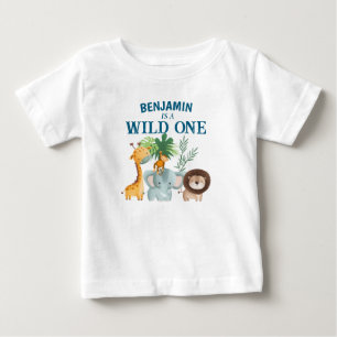 Camisa Safari Wild One menino