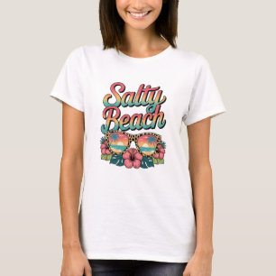 Camisa Salgada da Praia, Camisa de Verão, Festa na