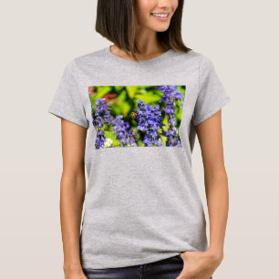 Camisa Salvia Com Abelha