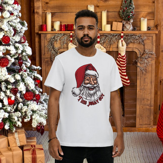 Camisa Santa Claus | T-Shirt Cara De Jolly (Criador carregado)