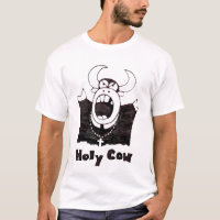 Camisa santamente da vaca T