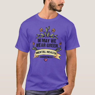 Camisa Saúde Mental Camisa Saúde Mental Nós Vestim