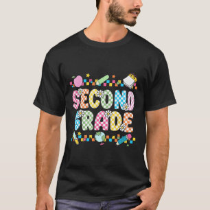 Camisa Second Grade Vibes 2º Retro Volta às Aulas