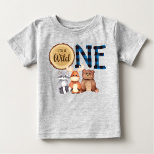 Camisa selvagem do lenhador da floresta uma