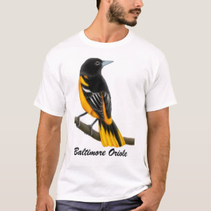 Camisa selvagem do pássaro de Baltimore Oriole