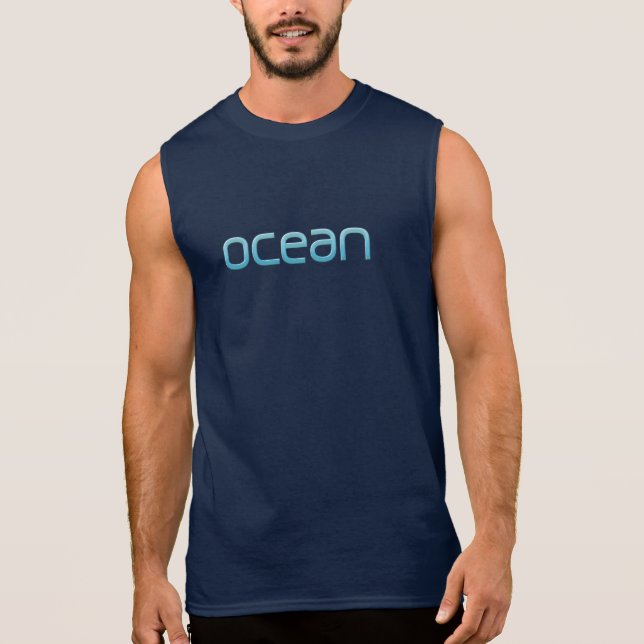 Camisa Sem Manga second OCEAN POOL SHIRT (Frente)