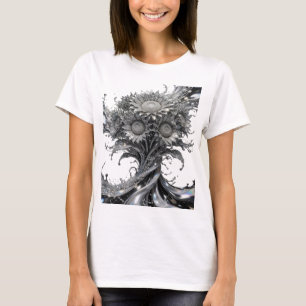 Camisa Sharp Silver WATER FLOWERS Design
