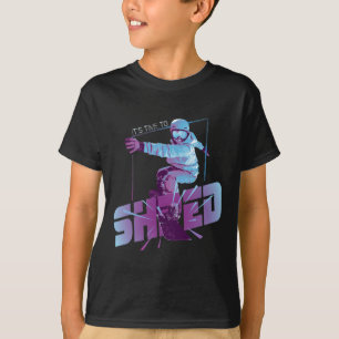 Camisa Shred Vintage Snowboard Fantasia Anos 80 Sn