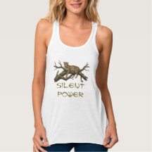 Camisa Silent Power com Grafismo de Galhada de Vea