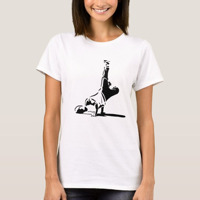 Camisa Silhueta BGirl (Frente)