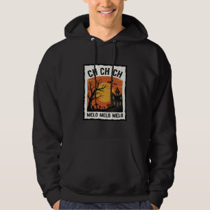 Camisa Silhueta de Árvore Assombrada no Halloween