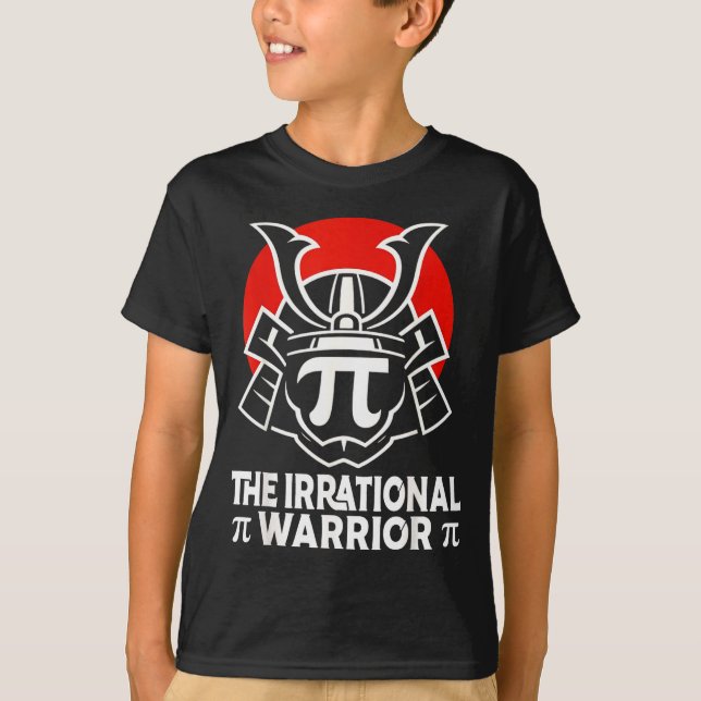 Camisa símbolo samurai do dia guerreiro matemático (Frente)