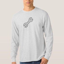 Camisa simples do ícone da chave