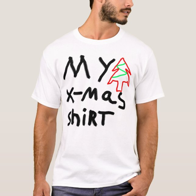 Camisa simples do Xmas (Frente)