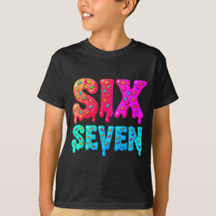 Camisa Six Seven Meme 67 Srts Para Meninos Meninas
