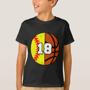 Camisa Softll Sketll Número 18 Camiseta Engraçada 
