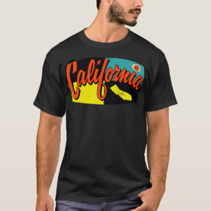 Camisa Sol Califórnia dos anos 60