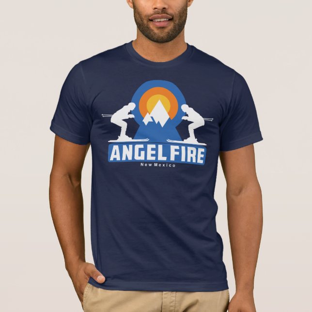Camisa Solar de Esquema de Anjo Retroativo (Frente)
