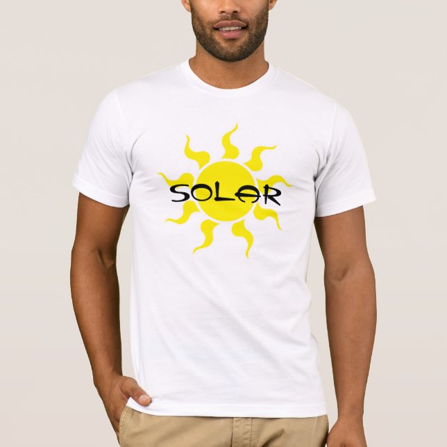 Camisa solar de T (Frente)