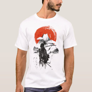 Camisa "solitário samurai"