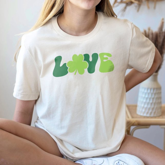 Camisa Sortuda De Dia de São Patrício, Shamrock So (Criador carregado)