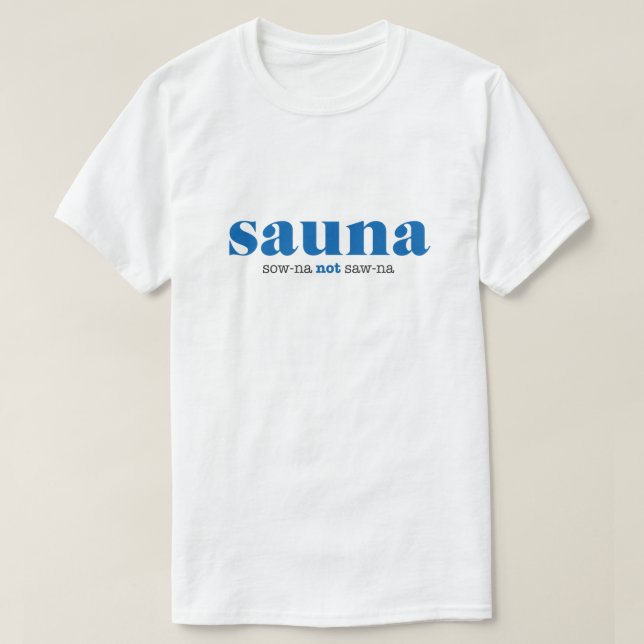 Camisa Sow-na não Saw-na (Frente do Design)