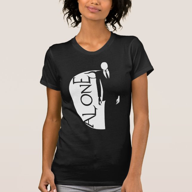 camisa sozinha do homem delgado (Frente)