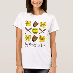 Camisa Suave Vibrações Dia de Jogo Vida Suave Mãe 
