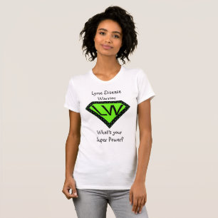 Camisa Super-Herói Guerreiro da Doença de Lyme