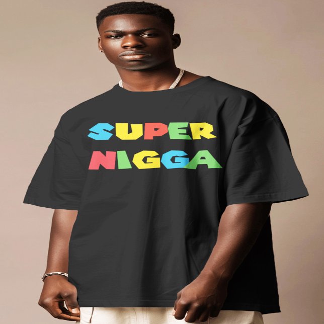 Camisa super niggga Presente  (Criador carregado)