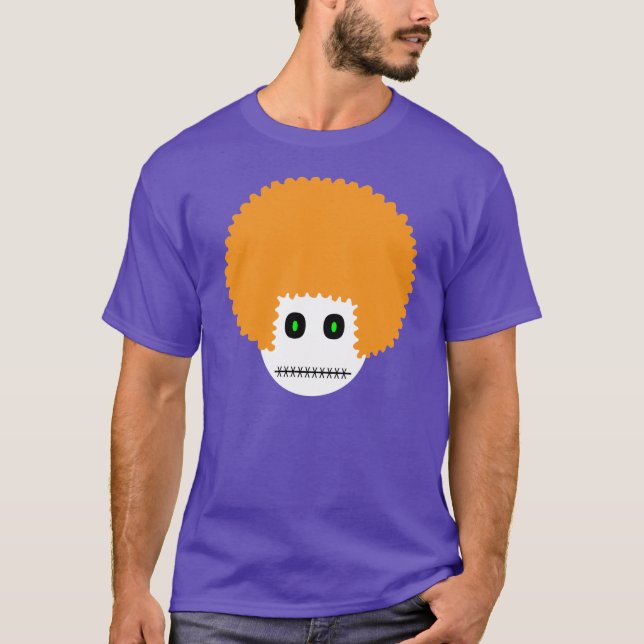 camisa superior da cenoura. gengibre (Frente)