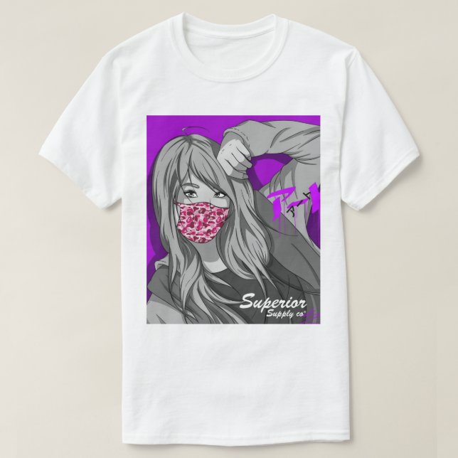 Camisa superior do co® da fonte (Frente do Design)