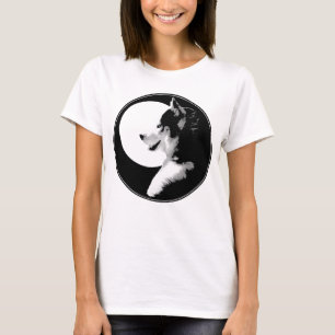 Camisa superior do Rouco feminino Camisa do Cachor