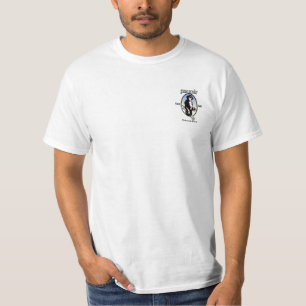 camisa superior preta de 2 pistas