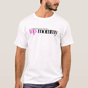 CAMISA SUPERIOR SEGUINTE DA MATERNIDADE DAS MAMÃE
